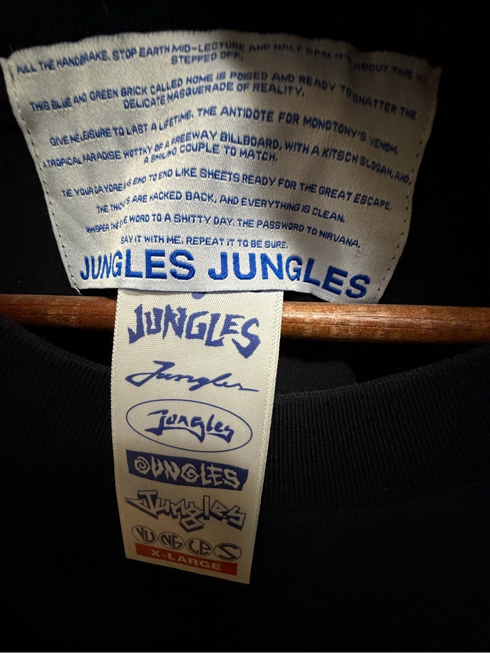 Jungles Rhinestone Pool Tee - Picture 3 of 3